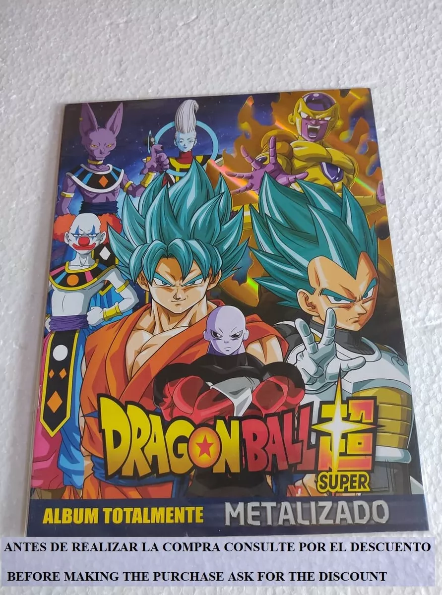 ALBUM DRAGON BALL Z SUPER METALIZADO + SET COMPLETO