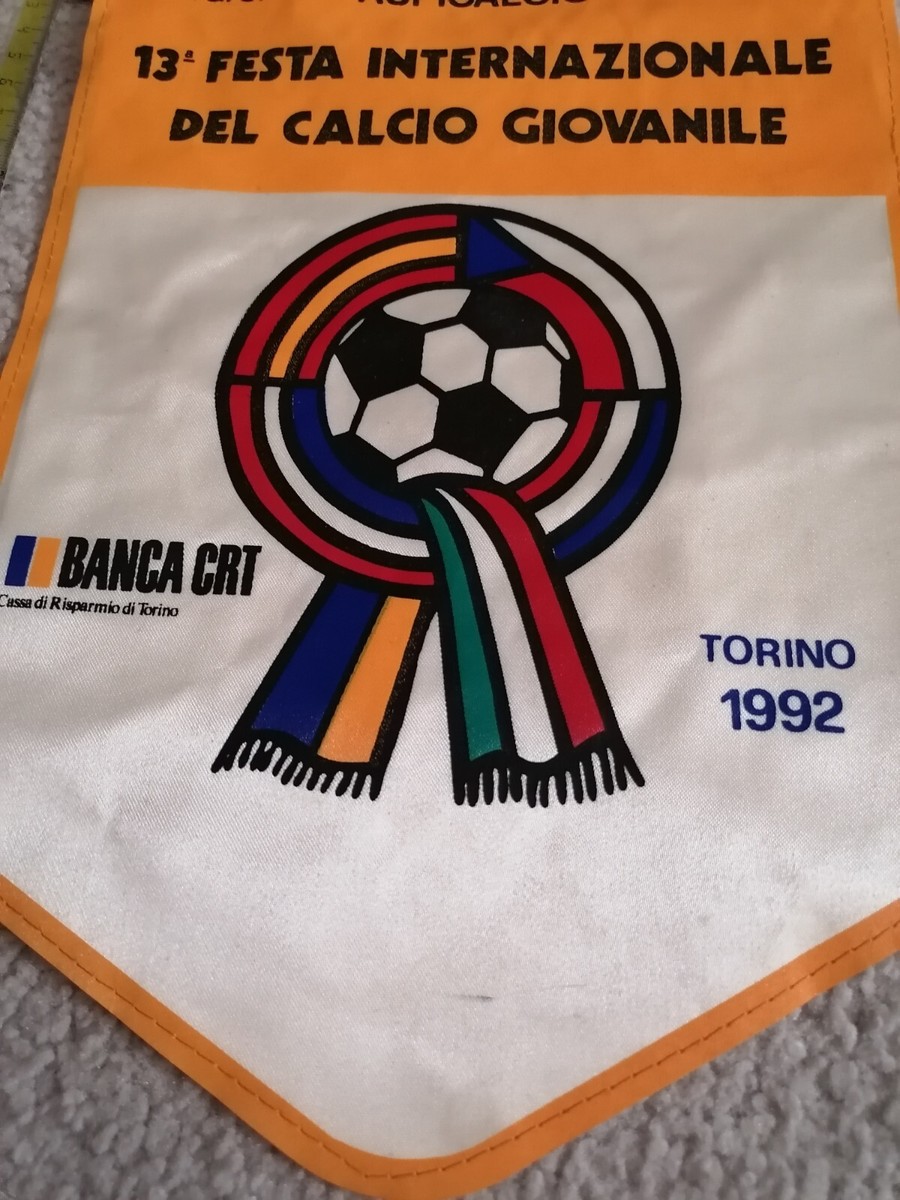 Fanion Vintage Torino Football Club - Pennant Wimpel Calcio Gagliardetto