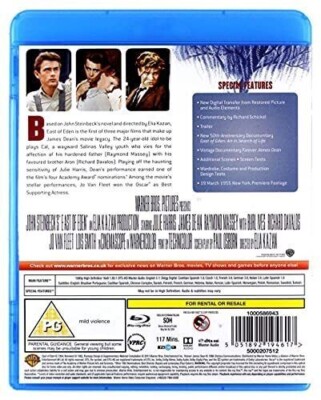 EAST OF EDEN (2013) Blu-ray - Warner Brothers - w / Special