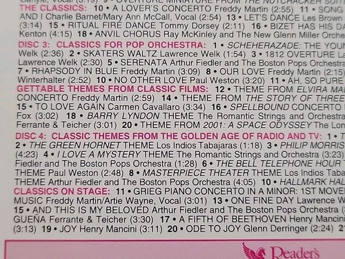 Reader's Digest: Popular Melodies That Will Live Forever (4CD Box) Missing #2 - Picture 9 of 9