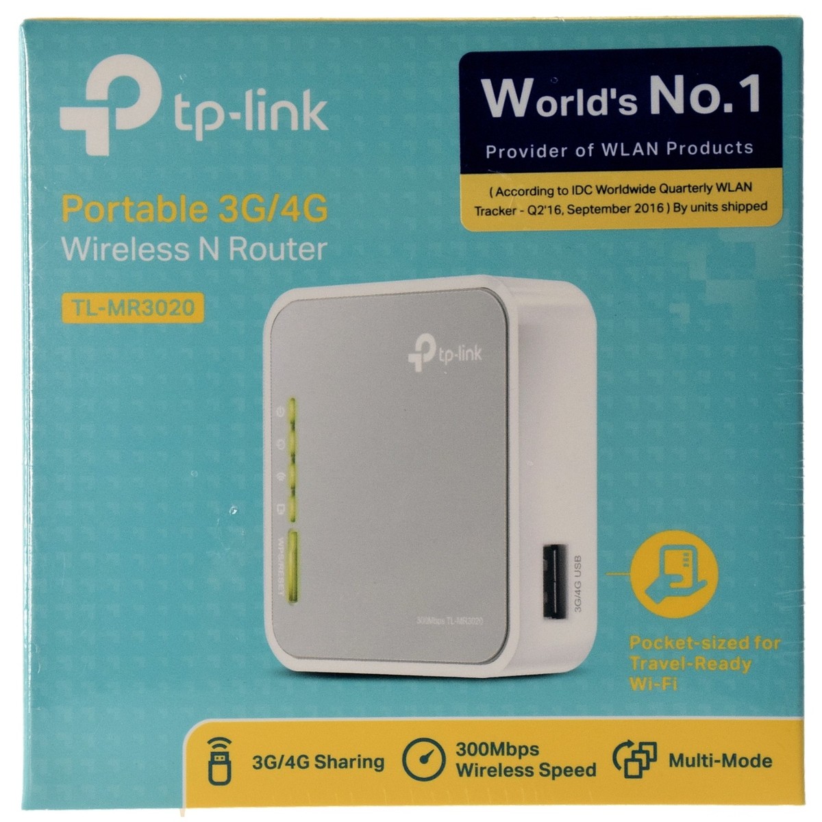TP-LINK TL-MR3020 V3 Portable 3G 4G USB Modem Wireless N WiFi