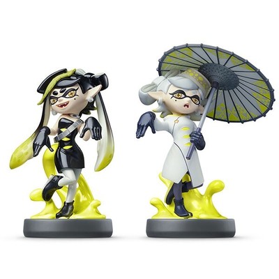 Nintendo amiibo Splatoon 3 Squid Sisters Callie & Marie Alterna Set Japan NEW
