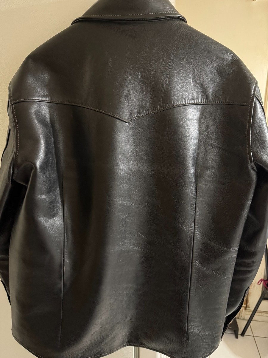 The Shop Vancouver x Y'2 Leather Tom Vintage horsehide Western