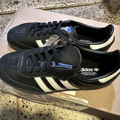 Adidas Samba OG Black White Gum B75807 Mens Size 6M/7Women New IN HAND SHIP NOW
