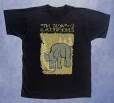 NEW The Microphones T-shirt  Short Sleeve Cotton Black All Size Shirt AM501