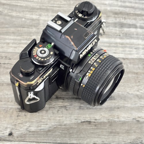 Minolta MX-700 35mm SLR Camera | Black | Manual Focus | For Parts | Ships Free - Picture 6 of 13