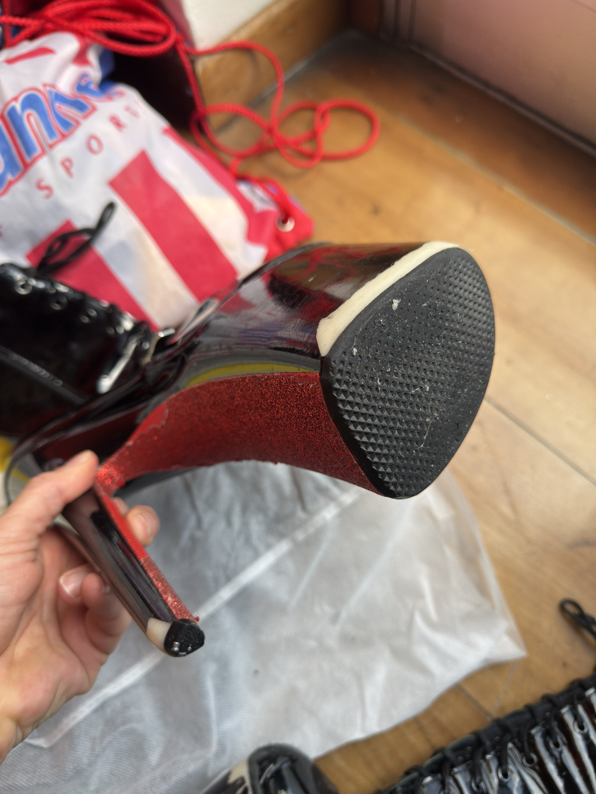 pole dance boots used - image 9