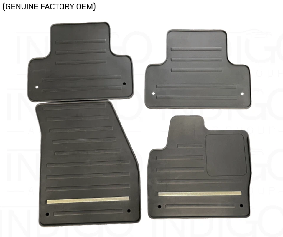 Alfombrillas de goma genuinas Range Rover Evoque LHD 2012-2019 para todo tipo de clima LR045097 Foto 2 de 2