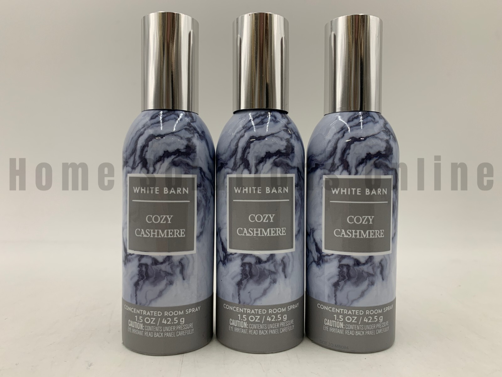 Bath & Body Works Cozy Cashmere 3-Pack Room Spray 1.5 Oz #6005B