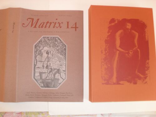 MATRIX No 14 WINTER 1994 A review for printers and bibliophiles, Whittington - Imagen 1 de 7