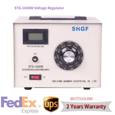 110V AC Variac Autotransformer Voltage Regulator Power Supply 0-300V STG-1000W