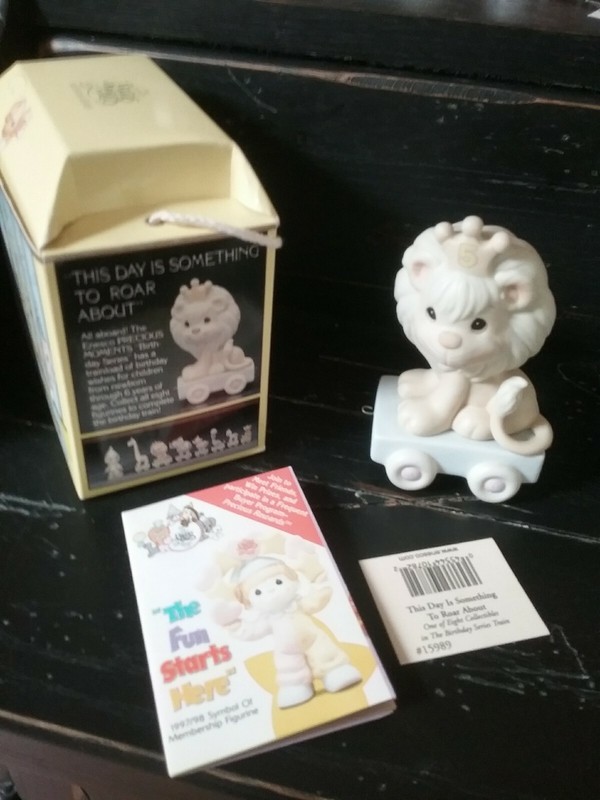 Precious Moments Circus Train "This Day Is Something To Roar About". Lion. Age 5