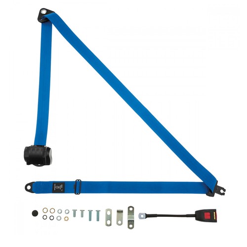 Imbottitura Morbida Per Cintura Di Sicurezza, Protezione Spalle, Fodera Lavabile, Universale, Colore Blu, System-S
