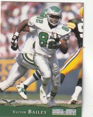 FREE SHIPPING-MINT-1993 Pro Set Victor Bailey #331 PLUS EAGLES BONUS ...