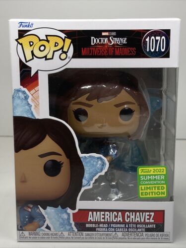 Funko Pop! America Chavez 1070 Doctor Strange 2022 SDCC Shared Exclusive NIB | eBay