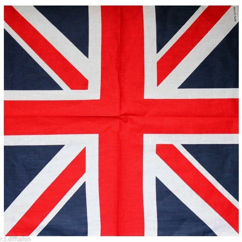 Bandana foulard 100 % coton couleur au choix - Photo 2/4