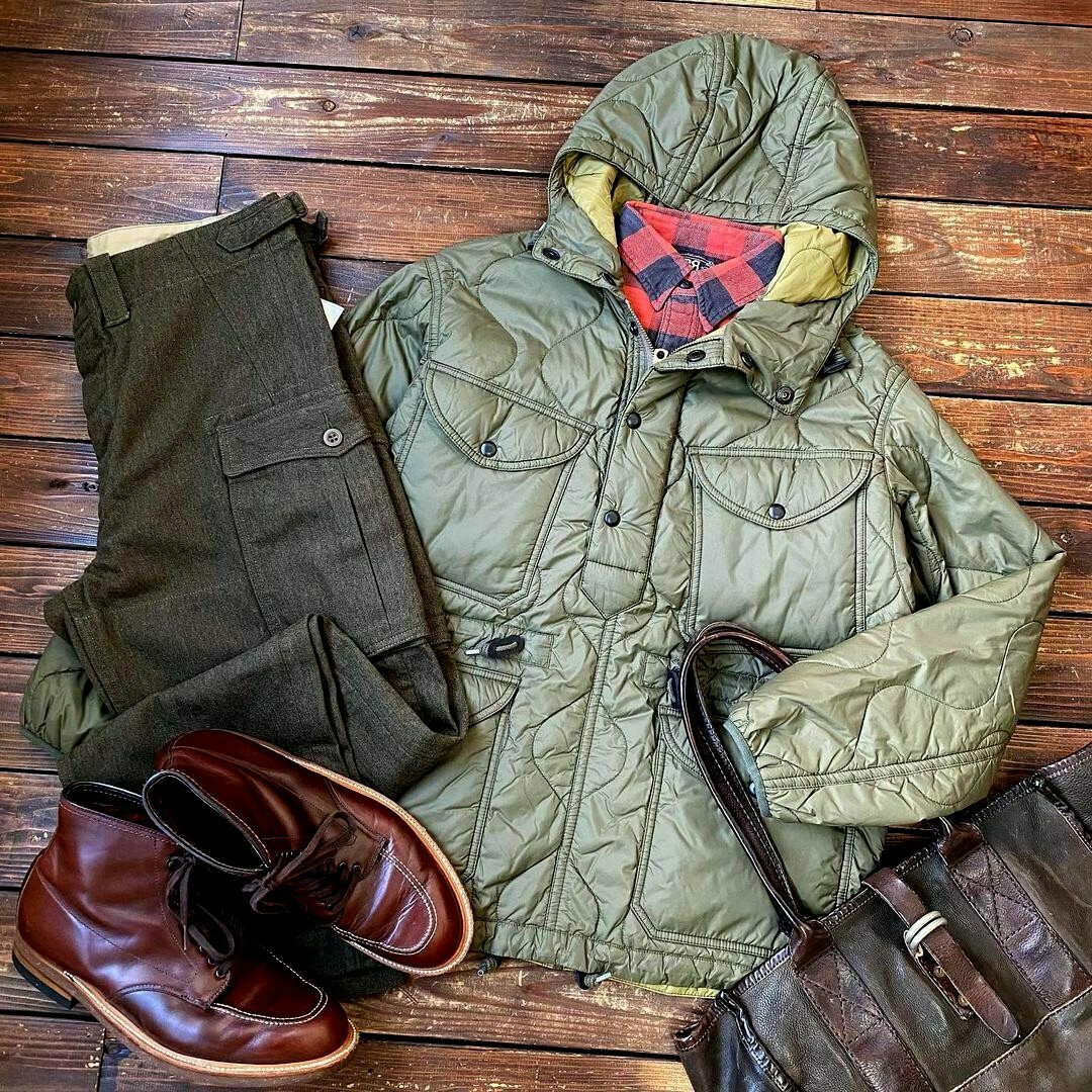 ジャケット・アウター Ralph Lauren M65 type Leather Hood coat Ralph Lauren M65 type Leather Hood coat