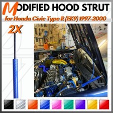 Hood Struts For Honda Civic Type R Ek9 1997-2000 Gas Damper Shock Lift Support Hood Struts For Honda Civic Type R Ek9 1997-2000 Gas Damper Shock Lift Support
