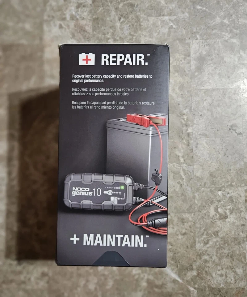 NOCO Genius 10A Smart Battery Charger - Image 2 of 4