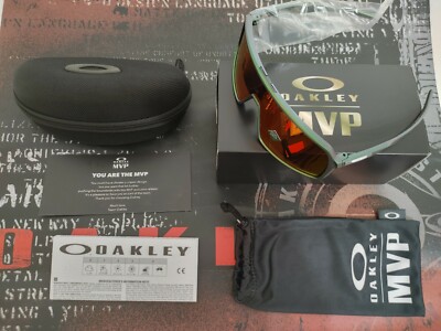 Oakley Sutro MVP Exclusive Matte Silver Green Prizm Field Iridium SOLD OUT RARE