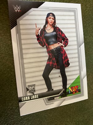 Cora jade 2022 panini rookie wrestling card  See scan