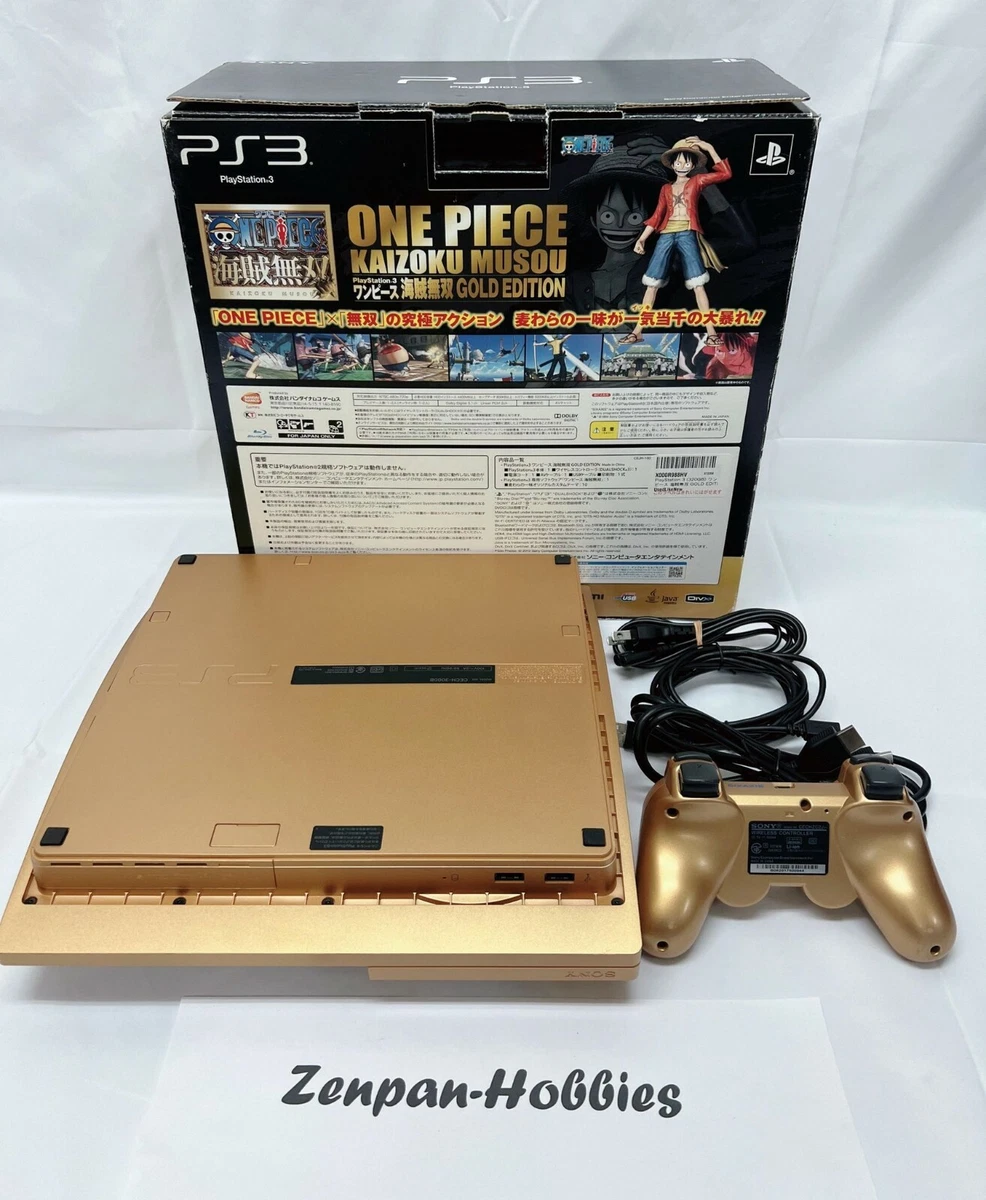 Sony PlayStation 3 Slim One Piece Kaisoku Musou Gold Edition