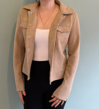 Le Chateau Soft Beige Shirt Jacket / Shacket (size Small)
