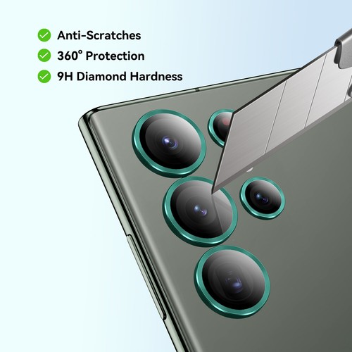 For Samsung Galaxy S24 Ultra S23 Plus Metal Rings Camera Lens Protector Cover - Picture 52 of 73