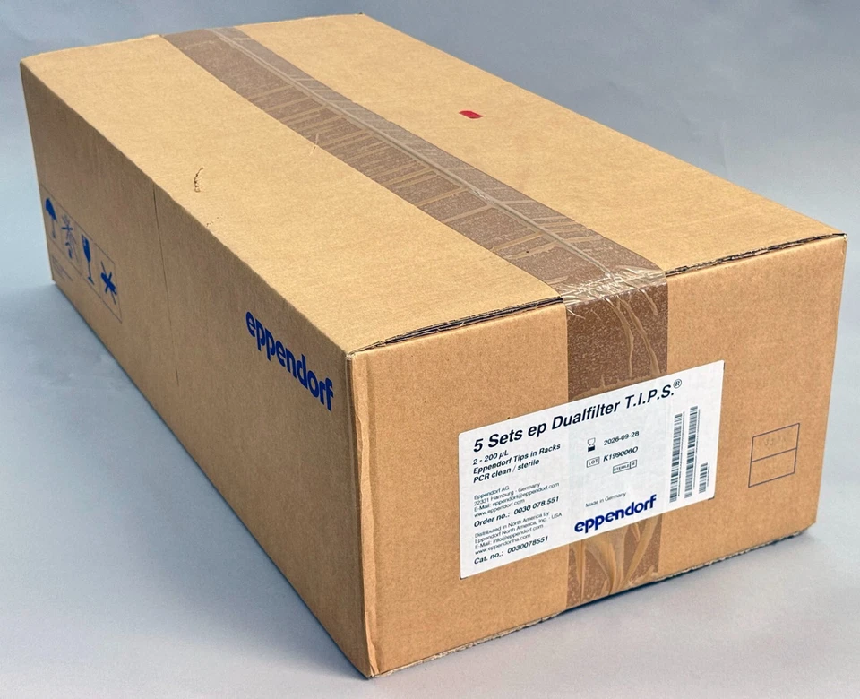 Eppendorf EP Dualfilter 2-200uL Pipette Tips T.I.P.S. In Racks #0030078551 CASE - Image 2 of 3