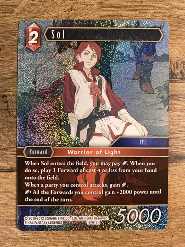Final Fantasy TCG Trading Cards Opus 16 XVI Emissaries of Light *FOIL* Singles - Picture 12 of 114