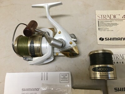 Shimano Stradic 4000FG Spinning Reel, Fluid Driver II, Super Stoper II