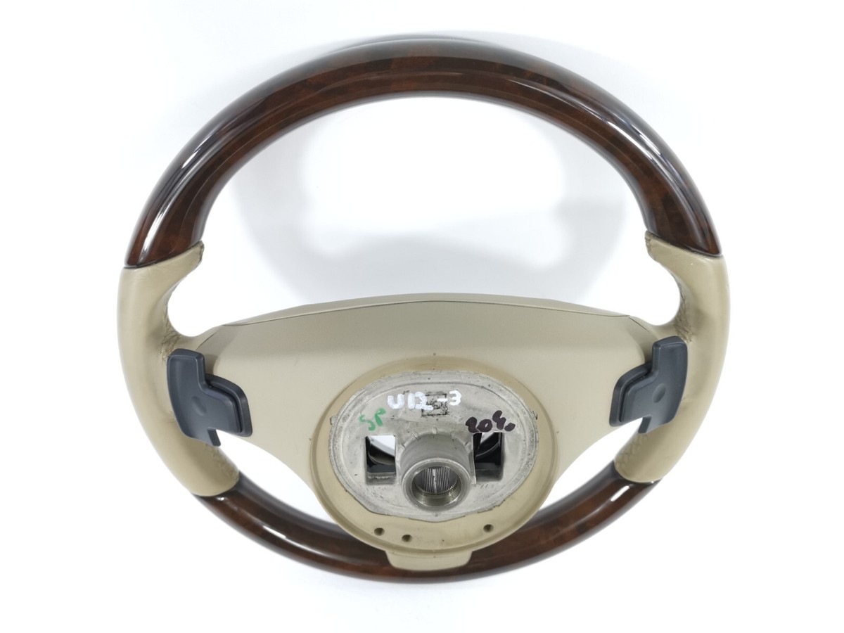 メルセデスベンツ W218 CLS ウッドコンビハンドル A2184600403 12-17 MERCEDES W218 CLS STEERING WHEEL WOOD PADDLE SHIFT