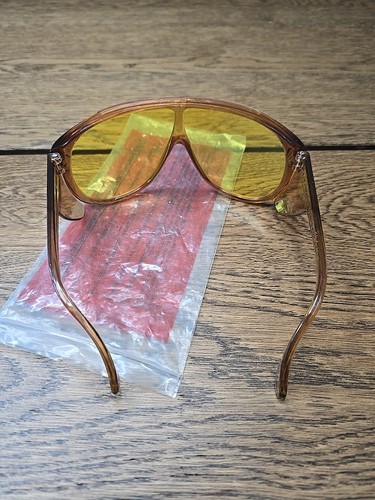 American Optical AO Safety Vtg 1989 Yellow Tinted Lens Safety Glasses F8600 - Picture 5 of 11
