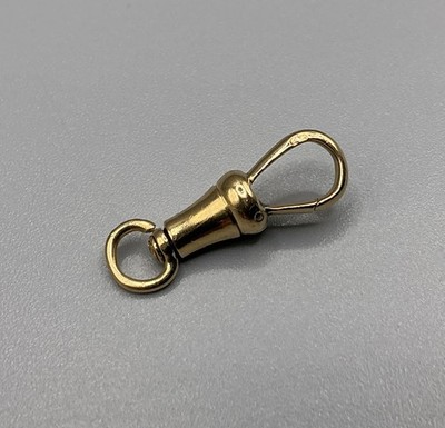 Albert Drehschließe 9 kt Gelbgold - 375 gepunzt 
