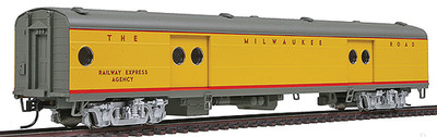 Walthers 932-9221 HO Milwaukee Road Express Car w/Conductors Window
