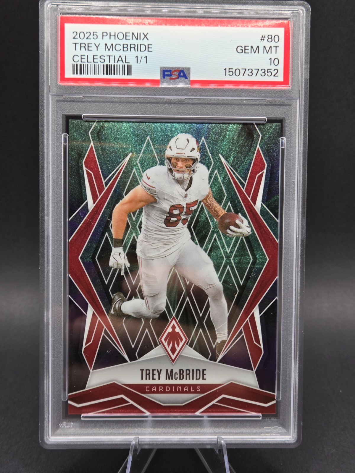 2025 Panini Phoenix - Trey McBride #153 Celestial 1/1 Cardinals 