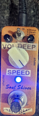 MOOER Soul Shiver Analog Overdrive Effects Pedal for Electric Guitar