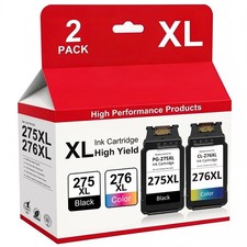 PG-275XL CL-276XL Ink Cartridges for Canon 275 PIXMA TR4720 TS3520 TS3522 TS3722