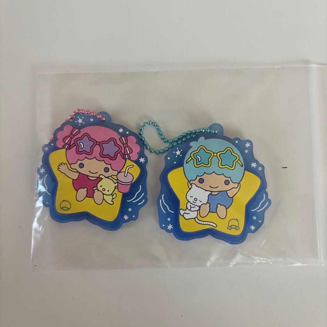 Sanrio Pukuri Rubber Mascot Gummies Kiki & Lala Lot, Rubber Charm Set, Sealed,