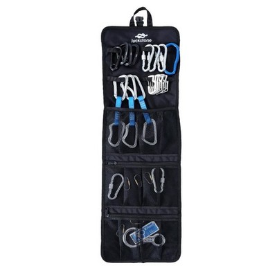 Klappbare Klettern Höhlenerkundung Quickdraw Sling Karabiner Auffangtasche