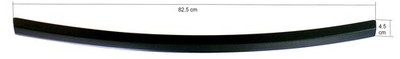 OmniPower  Ladekantenschutz schwarz für Audi A4 Limousine Typ:B8 2007-2012
