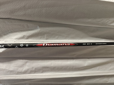 New Tour Issue Diamana RB RedBoard 83 S Flex Driver shaft