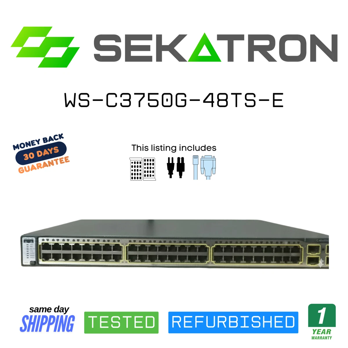 Cisco Catalyst 3750G Enterprise Network Switches for sale - eBay