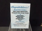 2026 Topps  Major League Material Dual Auto Chourio Yelich Redemption ORANGE#/25