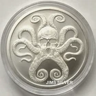 2019 Silver Shield IN-Q-TEL 1 oz Silver BU w/ FREE CAPSULE & COA #130! .999 Pure