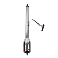 32 Chorme Stainless Gm Tilt Steering Column Manual W9 Bolt Adapter No Key