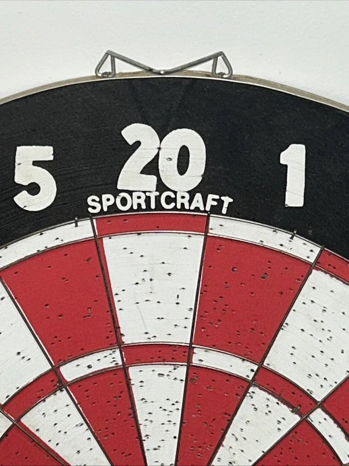 Tablero de dardos vintage 18” x 1-1/2” bien hecho, muy resistente Foto 3 de 3