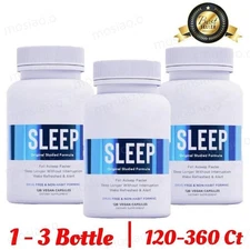 Relax 120 Caps Sleep -Helps Relax and Promote Natural Sleep, Sleep Best 1-10Pack