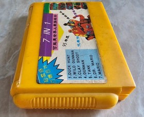 Vintage Video Game cartridge from 1990's for 8 bit consoles Famicom,Dendy,Pegas
