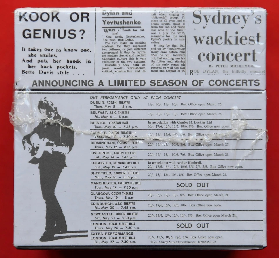 Bob Dylan – The 1966 Live Recordings - BOX SET - 36x CD / SEALED !!! - EU - 2016 - Bild 3 von 4